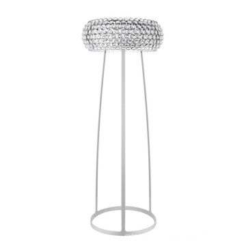 Lampadaire antique en cristal acrylique moderne